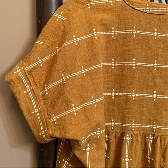 Madewell Lakeline Popover Top - Picture 7 of 9